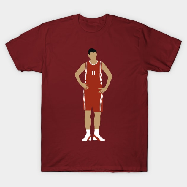 Yao Ming Standing Tall T-Shirt by xRatTrapTeesx